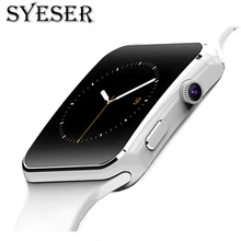 SYESER S6 Smart Watch Smartwatch Android Phone Call Relogio 2G GSM SIM TF Card Camera for iPhone Samsung HUAWEI PK GT08 A1 DZ09