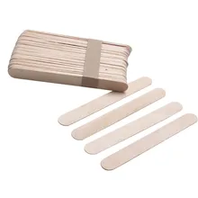 10PCS Woman Wooden Body Hair Removal Sticks Wax Waxing Disposable Sticks Beauty Toiletry Kits Wood Tongue Depressor Spatula New