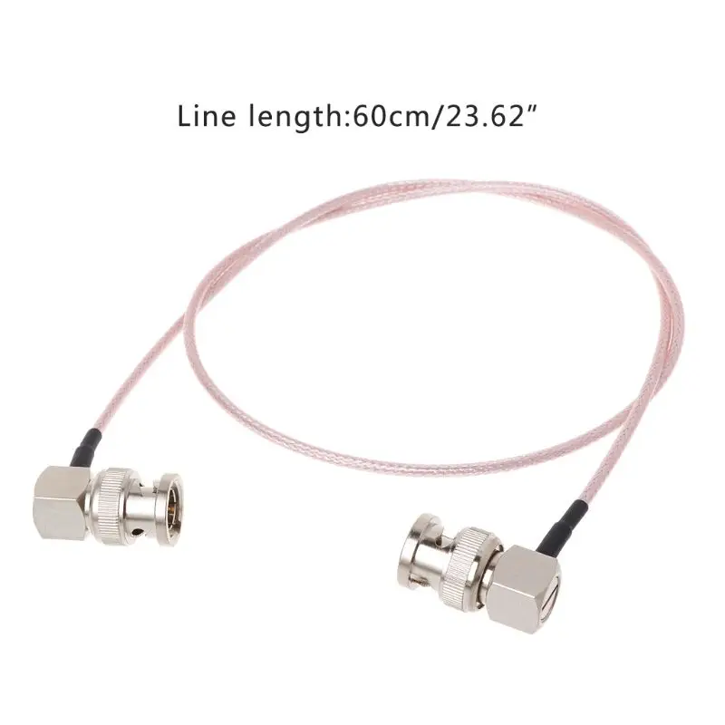 

HD SDI Video Connector Cable RG179 BNC Male To BNC Right Angle Plug For BMCC Blackmagic Camera
