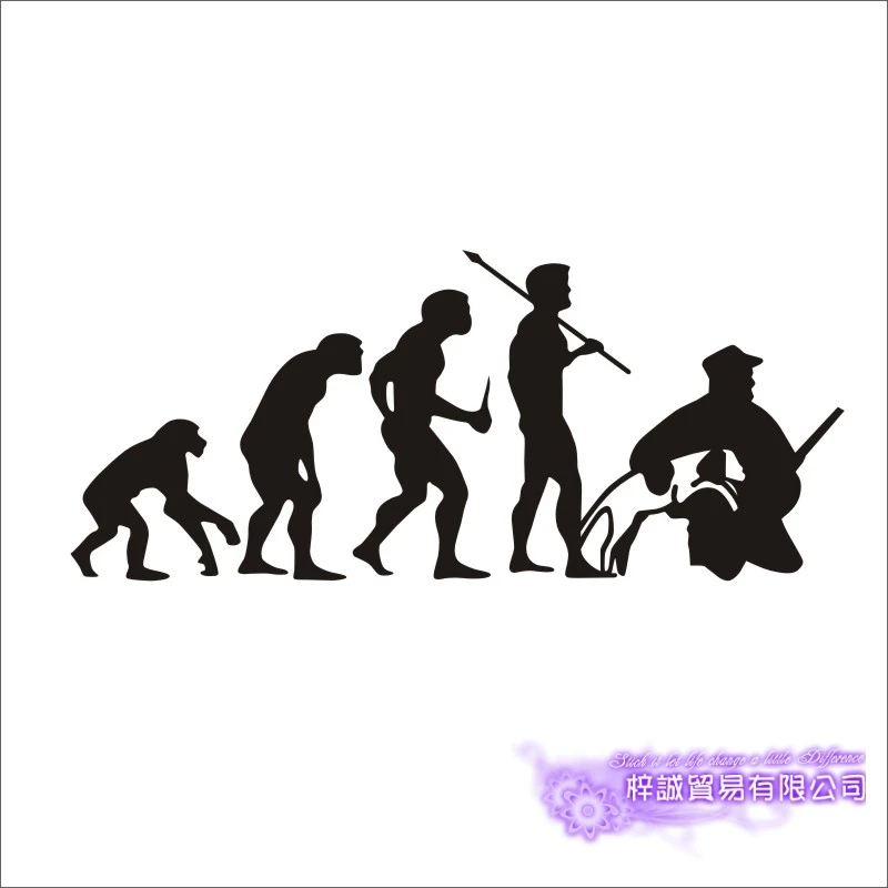 Hunt Sticker Name Hunting Shoot Evolution Hunter Shop Posters Vinyl Wall Decals Decor Chase Mural Sticker