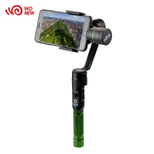 Wonew W3 Bluetooth 4.0 3 оси ручной смартфон устойчивый Gimbal стабилизатор для смартфонов iPhone 6 плюс 7 Samsung