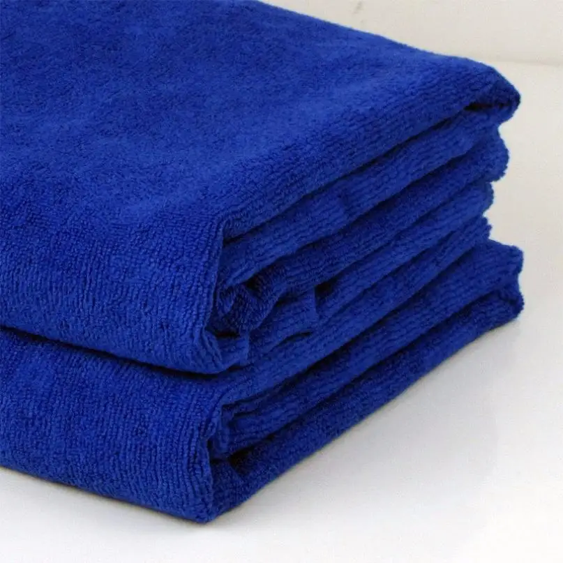 160*60 см мягкое синее полотенце с микрофибрами для чистки автомобиля Автомойка сухая чистая ткань стирка ткань Прямая# LDa