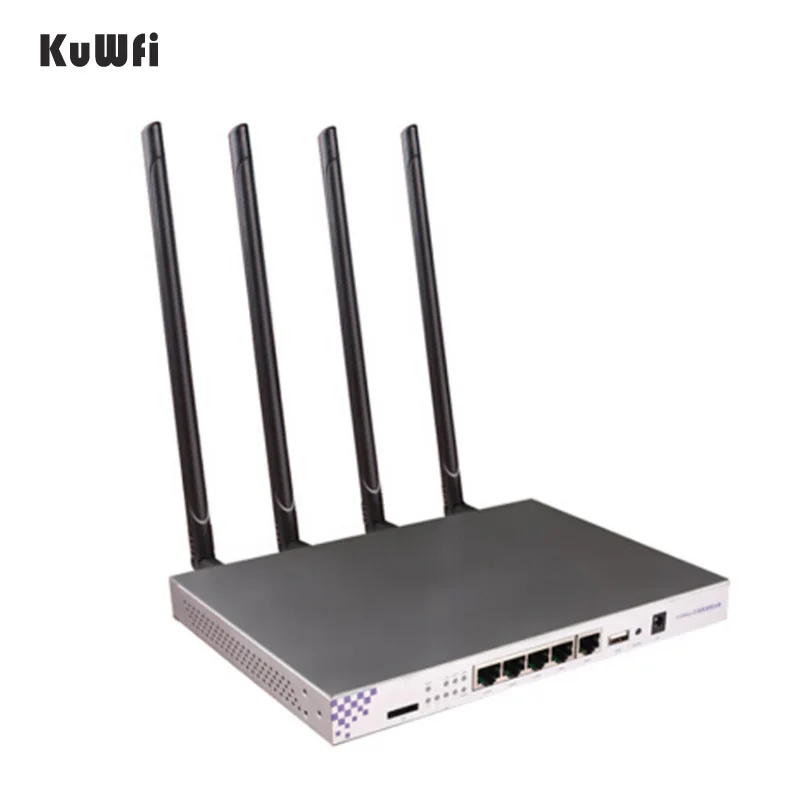 Беспроводной маршрутизатор KuWFi OpenWrt 1200 Мбит/с 1 Вт 2 4 ГГц 5 8 ГГц|powerful wireless router|high power