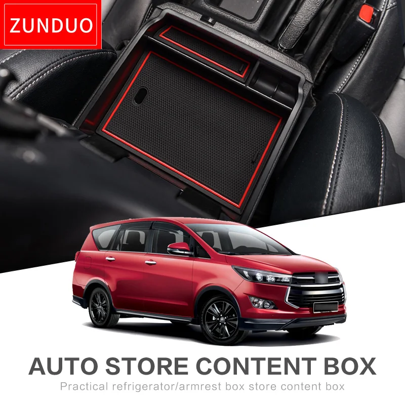 Полка для мелочей автомобильный органайзер Toyota Innova AN140 2015 ~ 2019 140 2016 2018 Kijang Криста
