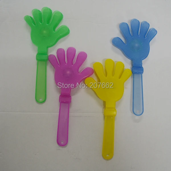 

240pcs/lot led flashing Hand Clap light led stick LED Flash Light Hand Clapper Clap Noise Maker for party event supplies