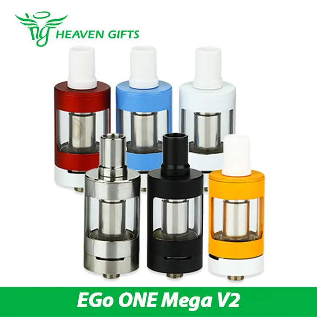 100 Original Joyetech Ego One Mega V2 Atomizer 4ml Tank Capacity Fit For Ego One Mega V2 Starter Kit 4ml E Juice Capacity In Electronic Cigarette Atomizers From Consumer Electronics