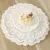 4 4.5 5.5 6.5 7.5 inch Multi Sizs Round Heart Paper Lace Table Салфетки Белая Декоративная Посуда Салфетки Бумажные Коврики 100шт