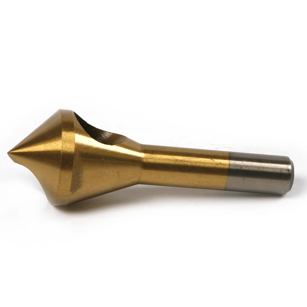 

1pcs 5-10mm Chamfer Countersink Deburring Drill Bit Set Crosshole Cutting Metal Tool