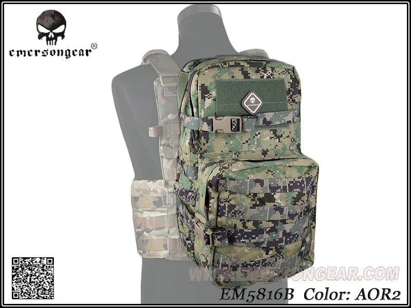 EMERSON gear Army Military Equipment Paintball Hiking War Game Backpack Modular Assault Pack w 3L H