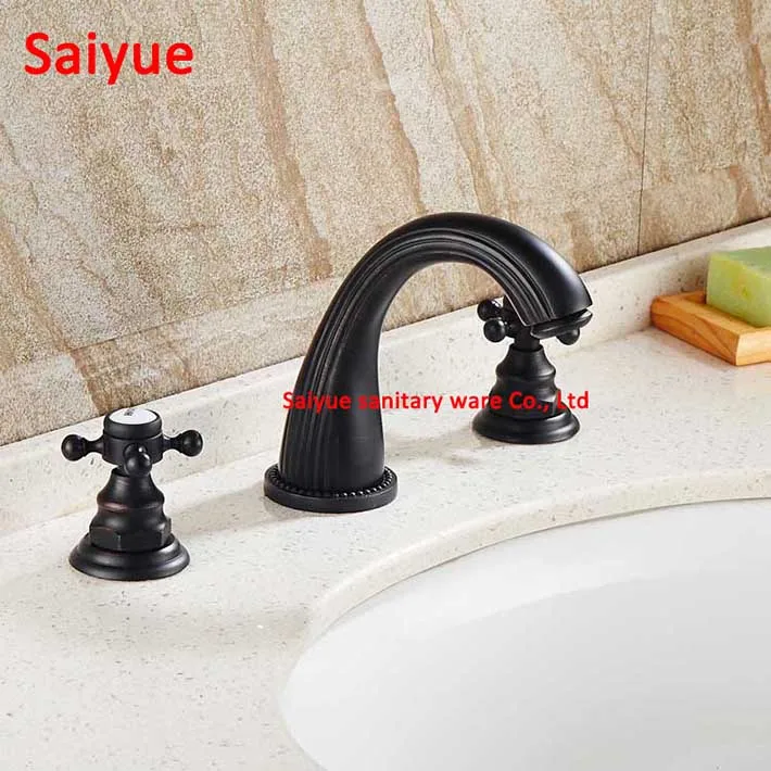 المزدوج مقبض انتشار 3 قطع النفط مفروك النحاس 8 \ المزدوج مقبض انتشار 3 قطع النفط مفروك النحاس 8 \