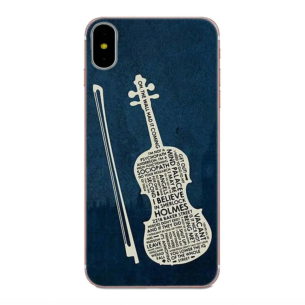Мягкий ТПУ чехол для телефона Galaxy J1 J2 J3 J330 J4 J5 J6 J7 J730 J8 2015 2016 2017 2018 mini Pro I am Sherlock Holmes