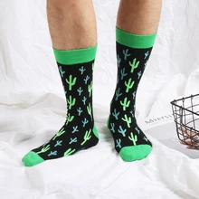 Женские и мужские фрукты кактус зимние осенние носки теплые носки хип хоп Уличная Команда Скейтборд забавные чулочно-носочные изделия хлопок мягкие Мультяшные носки