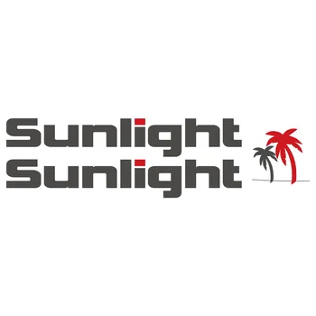 

For 2 x Sunlight 61cm x 10cm +1 aufkleber sticker wohnmobil camper wohnwagen caravan Car Styling