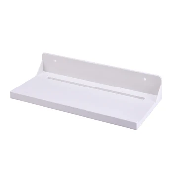 

Bathroom Storage Shelf Wall Mounted Punch Free Rack Shower Organizer Storage Rack (White)