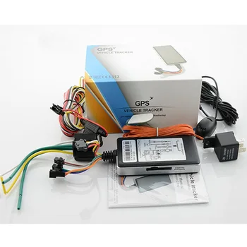 

GPS tracker Quan-Band Car Vehicle Motorcycle GSM GPS Tracker Locator with Real Time Tracking Alarm System + Tracking No