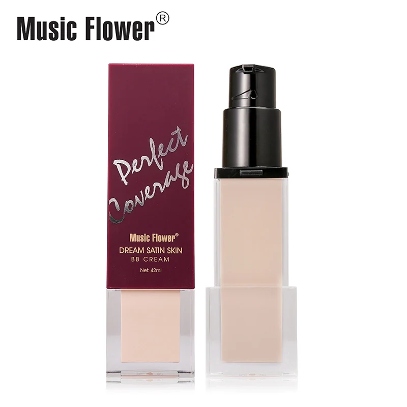 Music Flower 42 мл основа жидкость BB крем натуральный питают увлажняющий макияж