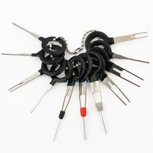 Novo 11 pçs ferramenta de remoção de terminal automático plugue do carro fio chicote terminal extração picareta conector crimp pino volta agulha remover ferramenta