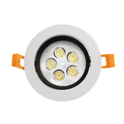 Светодиодный светильник 5 Вт светодиодный Epistar потолочный светильник светодиодный драйвер Lights для дома AC 85-265 В теплый белый ванная комната