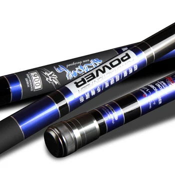 

High Quality Fishing Rod Power Hand Rod High Carbon Superhard Ultralight Fish Pole Long Section 12/13/14/15/16M Fish Equipment
