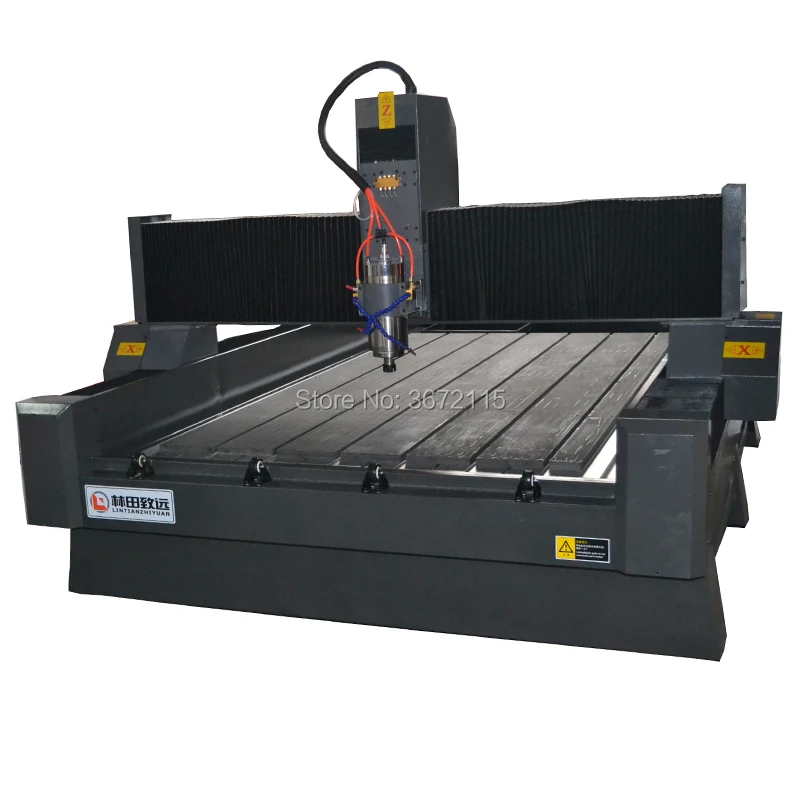 Лидер продаж LINTCNC дерево камень гравировальный станок с 5.5kw шпиндель водяного