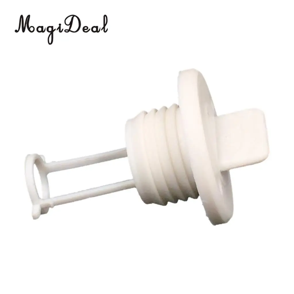 MagiDeal White Universal Drain Plug Thread Drain Plug Bung for Kayak Canoe Boat NEW