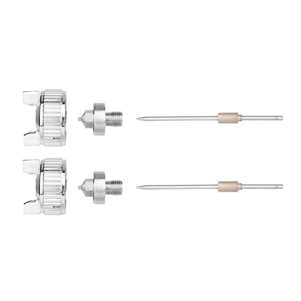 

H-2000 Professional HLVP Paint Sprayers Nozzle Needle, 0.8/1.0mm Mini Air Paint Spray Gun Nozzle Aerografo Needle Cap Gun