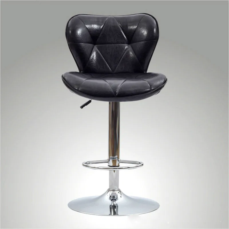 Горячая подъемный роторный высокий стул бара ноги Повседневный утолщение бар кожаный стул 4 цвета опционально