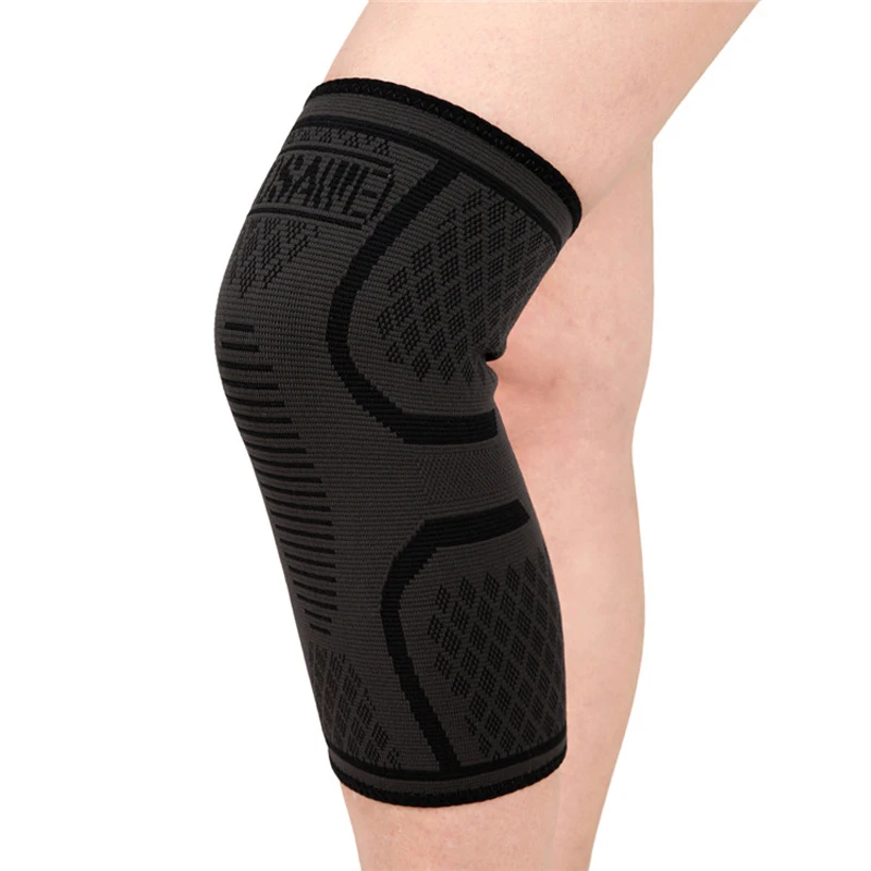 WOSAWE 1 PC Elastic Fitness Knee Pad Compression Cycling Running Hiking