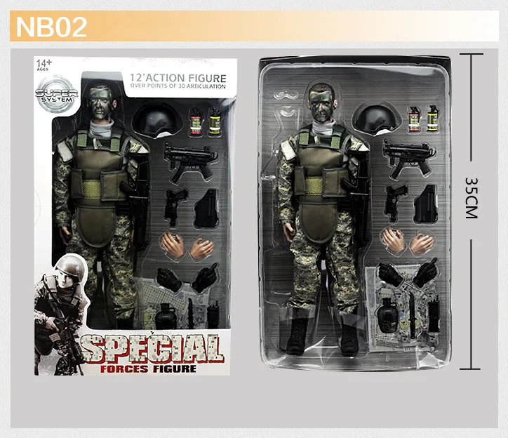 PATTIZ 1/6 12 ''SWAT фигурка модель игрушки Военная армейская боевая игра игрушки для мальчиков на день рождения