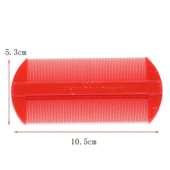 

1pc Protable Tooth Head Lice Flea Hair Combs for Styling Tools 3Colors Double Sided Head Lice Hair Combs
