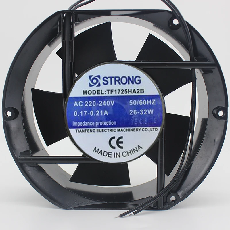 Brand new original F1725HA2B 220 240V 26 32W 0.17 0.21A 17251 cooling