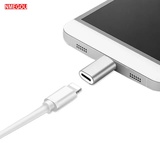 For IPhone X XR XS Max 8 7 6 6S Plus 5S 8 Pin To Type c Usb C Adapter