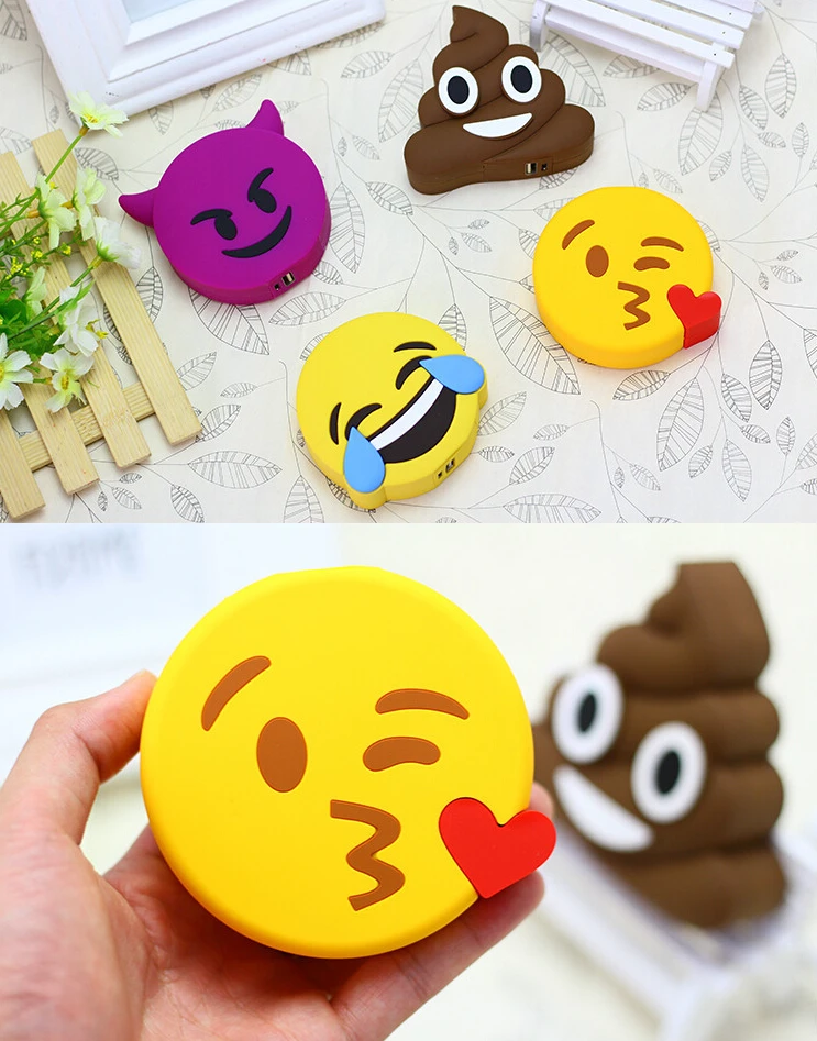 bilder für Mini Karton Emoji Energienbank 2600 mAh Powerbank Externes Ladegerät Schönen Energienbank Tragbare Mini energienbank für Handy bilder für Mini Karton Emoji Energienbank 2600 mAh Powerbank Externes Ladegerät Schönen Energienbank Tragbare Mini energienbank für Handy