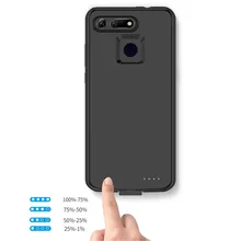 Чехол-аккумулятор 6500 мАч для huawei honor V20, внешнее запасное зарядное устройство, чехол-аккумулятор для huawei honor V20, чехол-аккумулятор