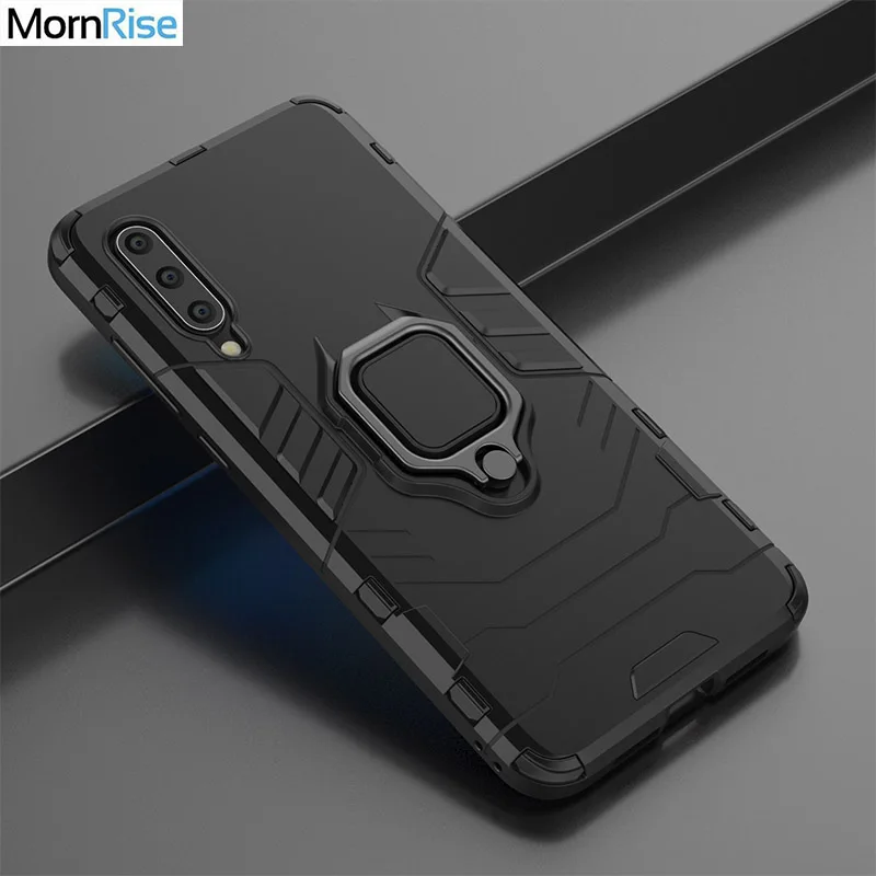 Combo Tough Hybrid Armor Cover For Xiaomi MI9 MI 9SE Case Kickstand Air Cushion With Metal Phone Finger Ring Car Magnet Holder | Мобильные