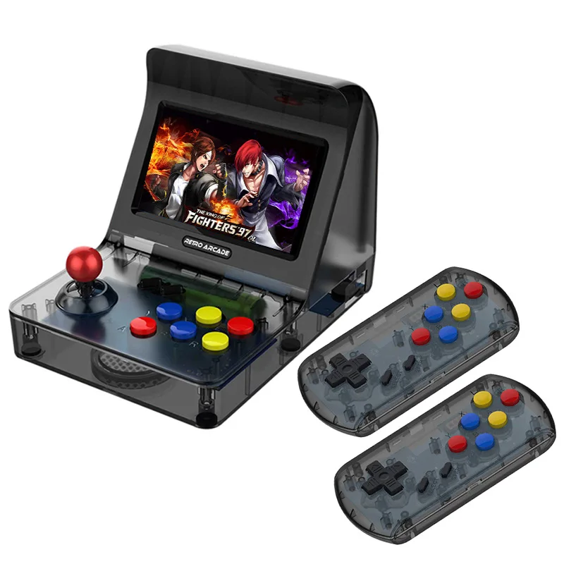 ZOMTOP Ретро аркадная мини-игровая консоль 4 3 дюйма встроенная 3000 игр портативная