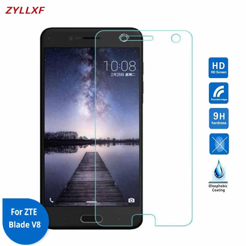 Для ZTE Blade V8 закаленное стекло 9H 0 26 мм Защитная пленка для экрана на BV0800 V 8 Vidrio templado