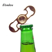 FlickDeck2 латунная Бутылка Opner ручной Спиннер Tri-spinner