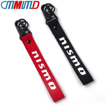 

Car Metal Ribbon Key Chain Car Styling For Nissan Nismo Tiida Teana Skyline Juke X-Trail Almera Key Ring accessories