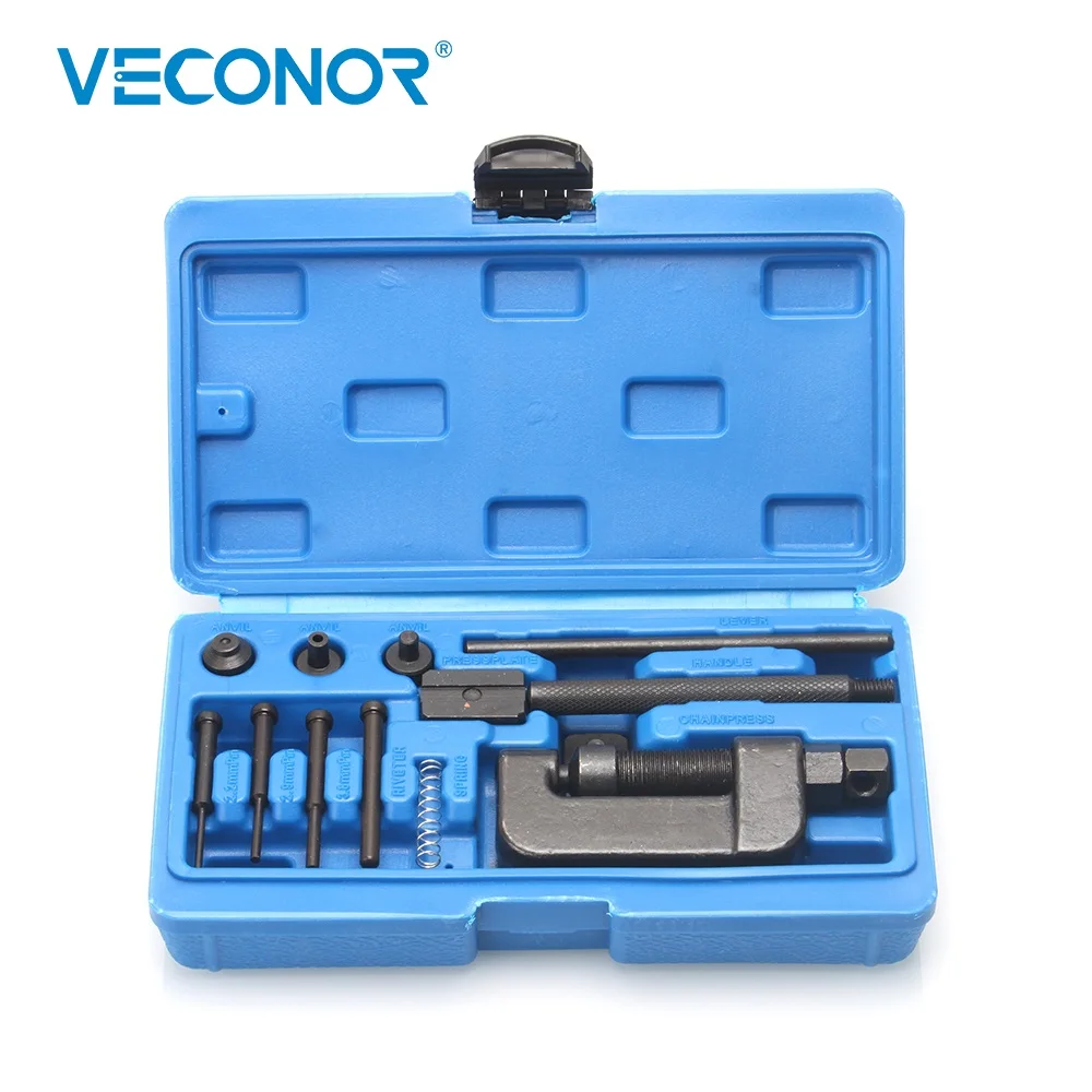 

Chain breaker riveting tool kit 13 pcs set cutting OHV cam drive ATV motorcycle