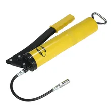 TNI-U TU-921 Профессиональный Рычаг Ручка 450cc смазочный пистолет включает 10," гибкий шланг и 5" Жесткий удлинитель с муфтой