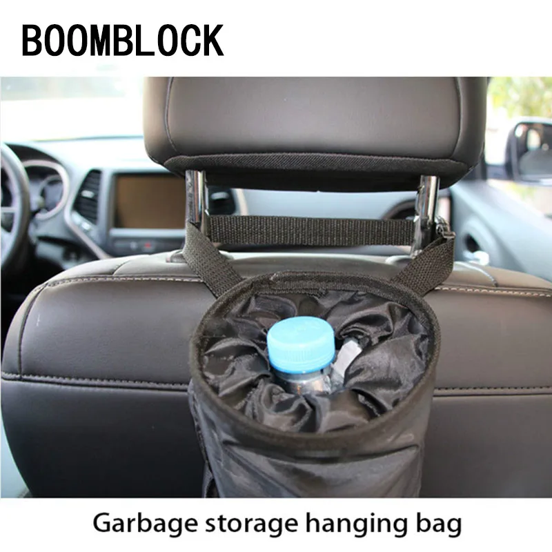

Car portable garbage storage hanging bag for Mercedes W203 W204 BMW E39 E36 E90 F30 F10 Volvo XC60 XC90 Alfa Romeo Audi A6 c5 c6