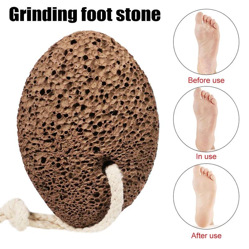 

Natural Volcano Stone Foot Rub Grinding Stones Feet Exfoliating Remove Calluses DSG-Shipping