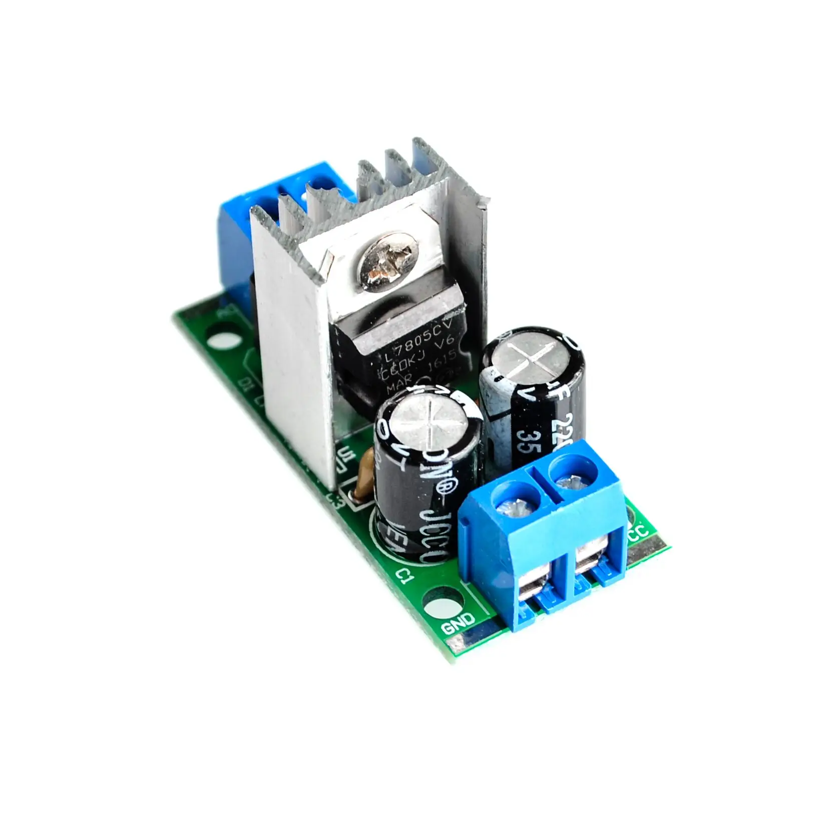 

Step-down power supply module L7805 voltage regulator filter rectifier module AC output 5V DC 1.5A
