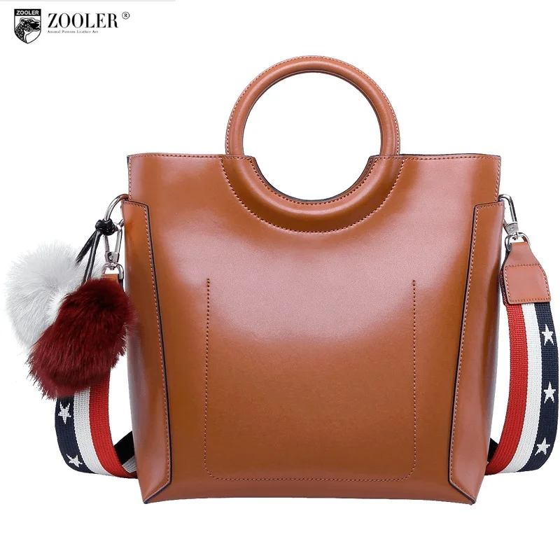 

2018 Limited!luxury handbags women bags designer round handle genuine leather bag luxury handbag bolsa feminina ZOOLER R-131