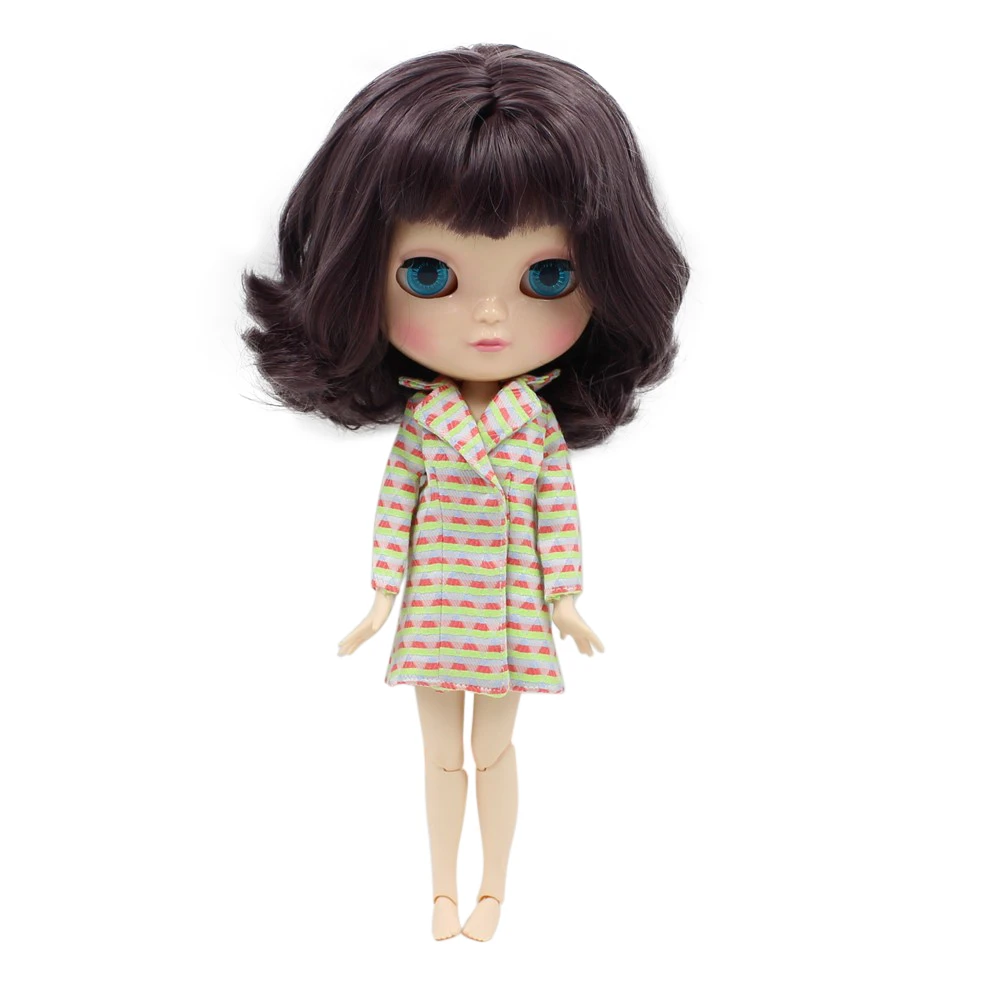 幸運日f D新しい氷dbs人形同じ工場ヌード人形共同体として深いpueple髪 Doll Joint Bodies Blythe Factoryfactory Blythe Aliexpress
