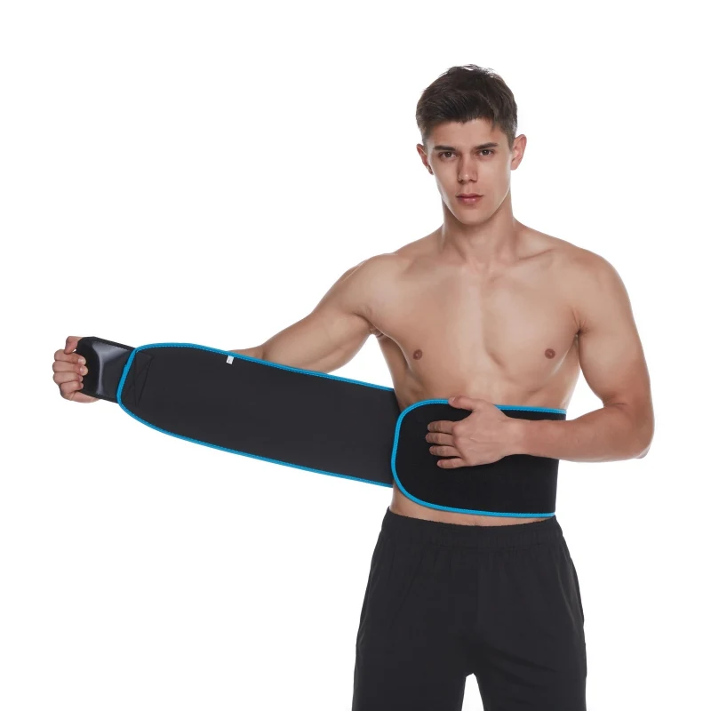 

Adjustable Belt Sweat Waist Back Support Waist Trainer Trimmer Belt for Gym Fitness Weightlifting Tummy Slim Belts
