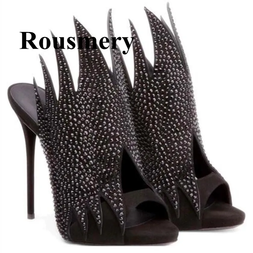 

2018 Sale Sapato Feminino Ladies Shoes Melissa Hot Selling Open Toe Crystal High Heel Sandals Thin Slippers Woman Fashion Shoes