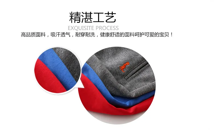 2018 Spring Autumn Casual 2 3 4 5 6 7 8 9 10 Years Solid Color Cotton Drawstring Child Baby Kids Boys Sports Long Trousers Pants (20)