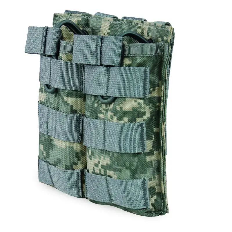 

Outdoor Tactical Mag MOLLE Double Open Hunting Paintball Pouch M4/M16 Magazine Airsoft Military Gear Pouch